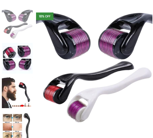 Derma Roller for Hair Growth Beard